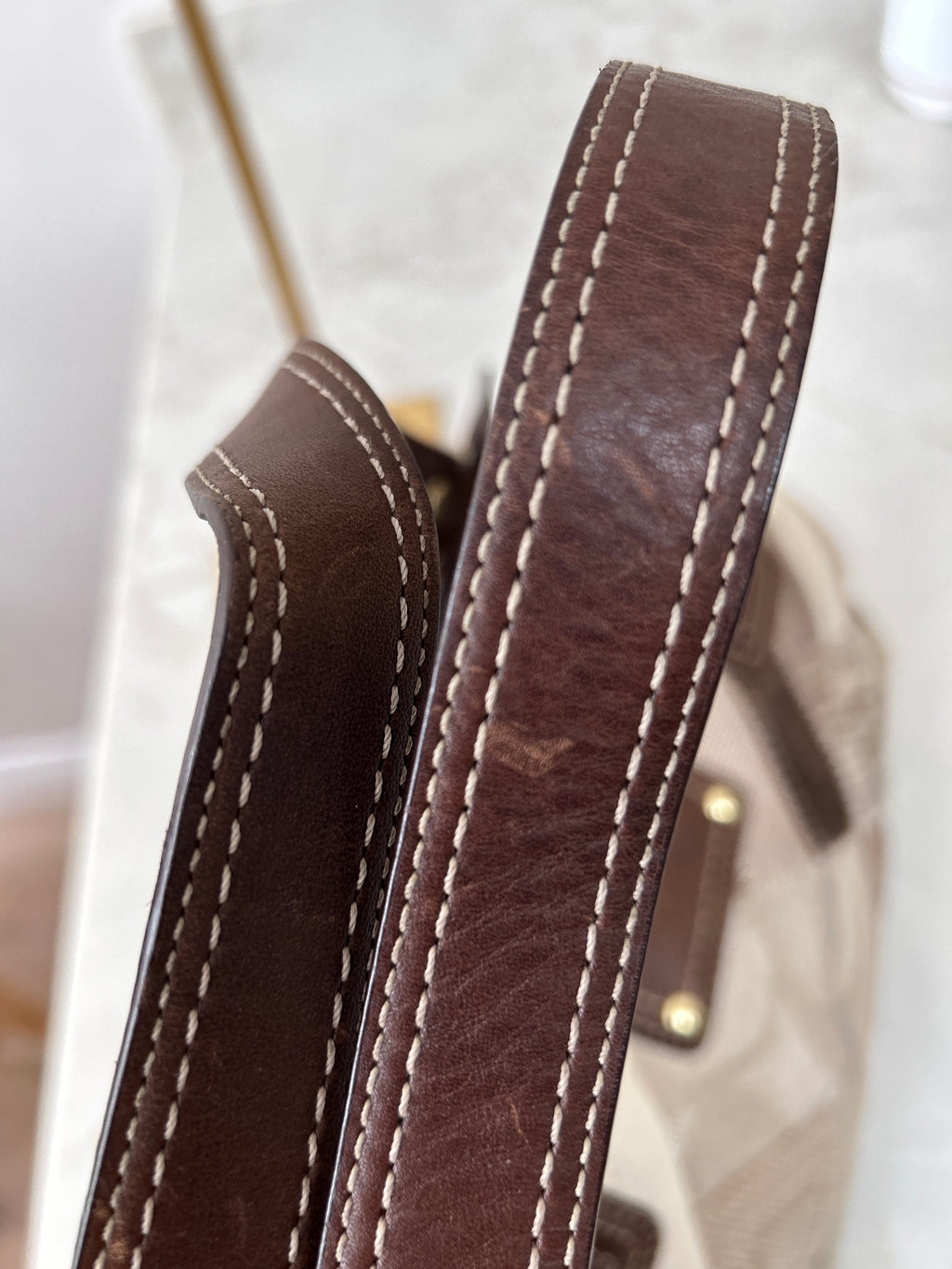 Vintage Coach patchwork shoulder bag