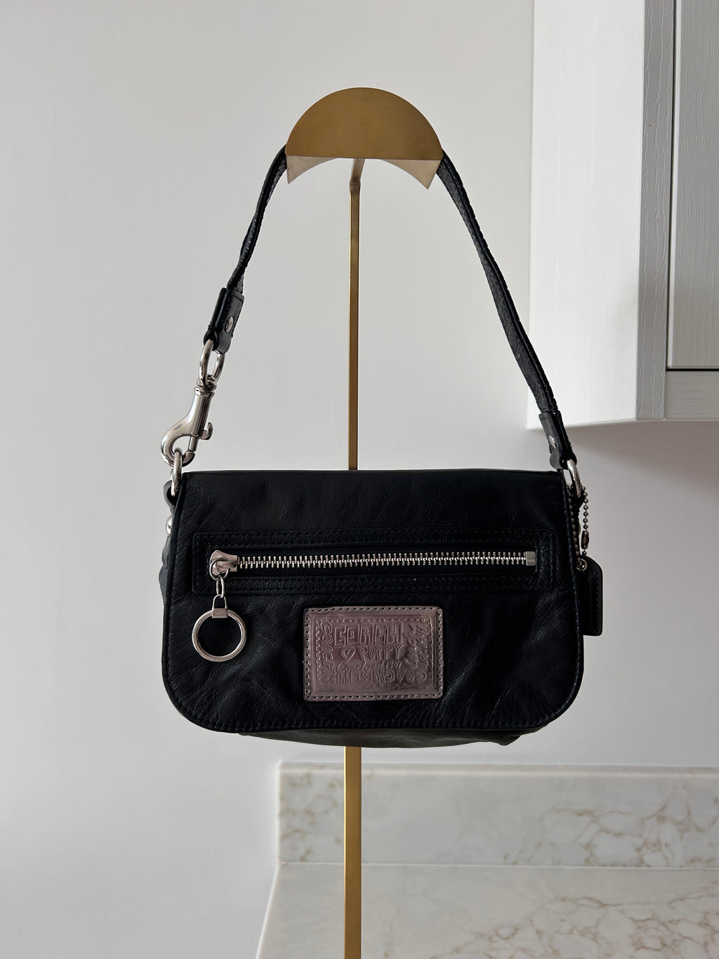 Vintage Coach Poppy mini shoulder bag