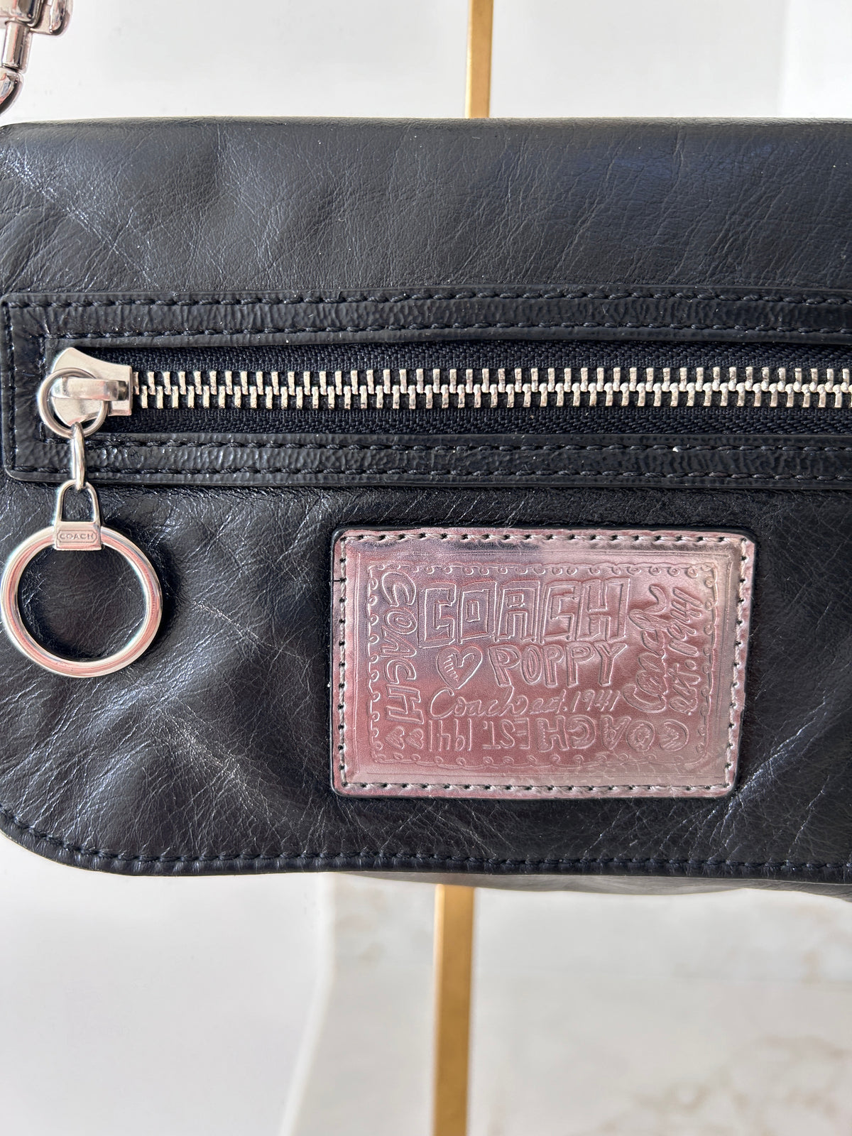Vintage Coach Poppy mini shoulder bag