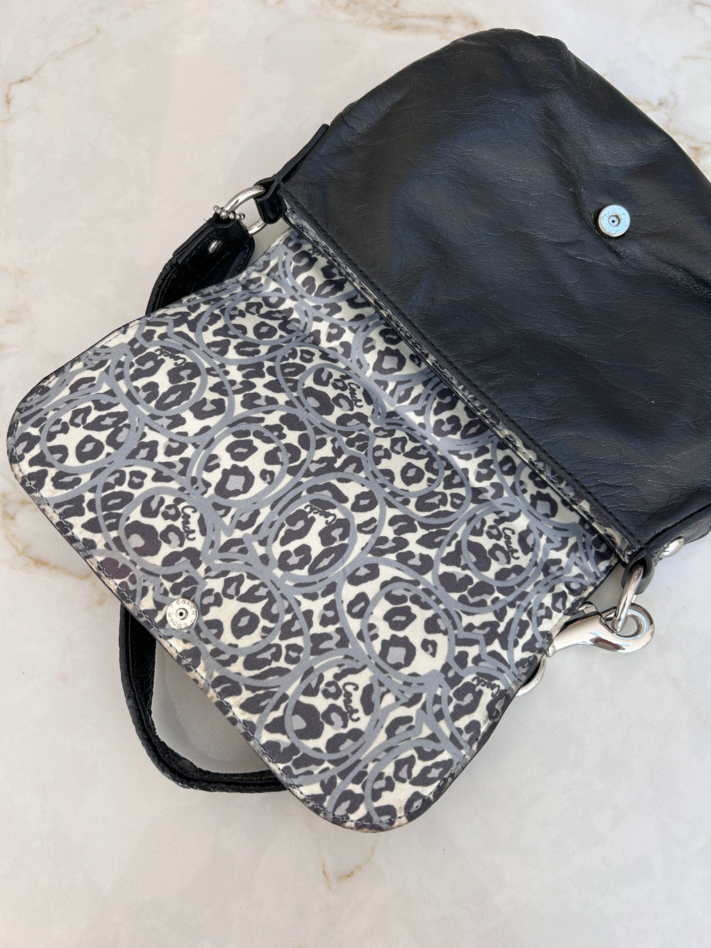 Vintage Coach Poppy mini shoulder bag