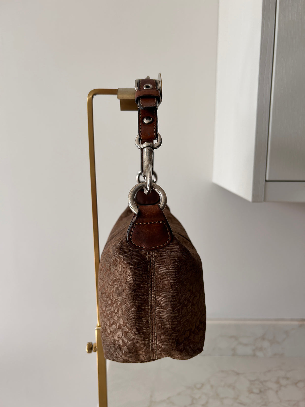 Vintage Coach mini monogram bag