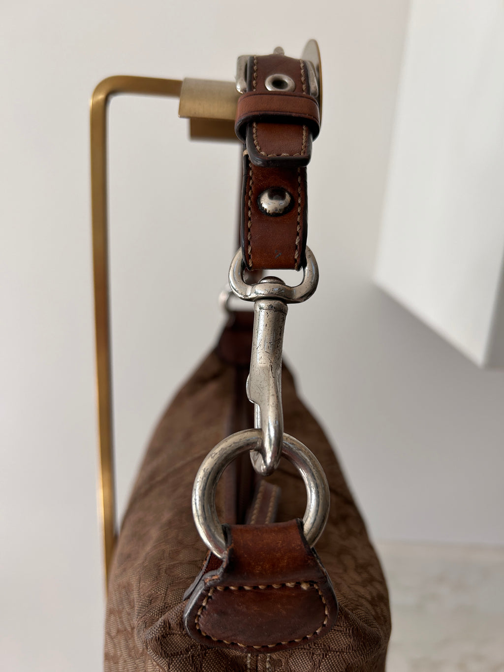 Vintage Coach mini monogram bag