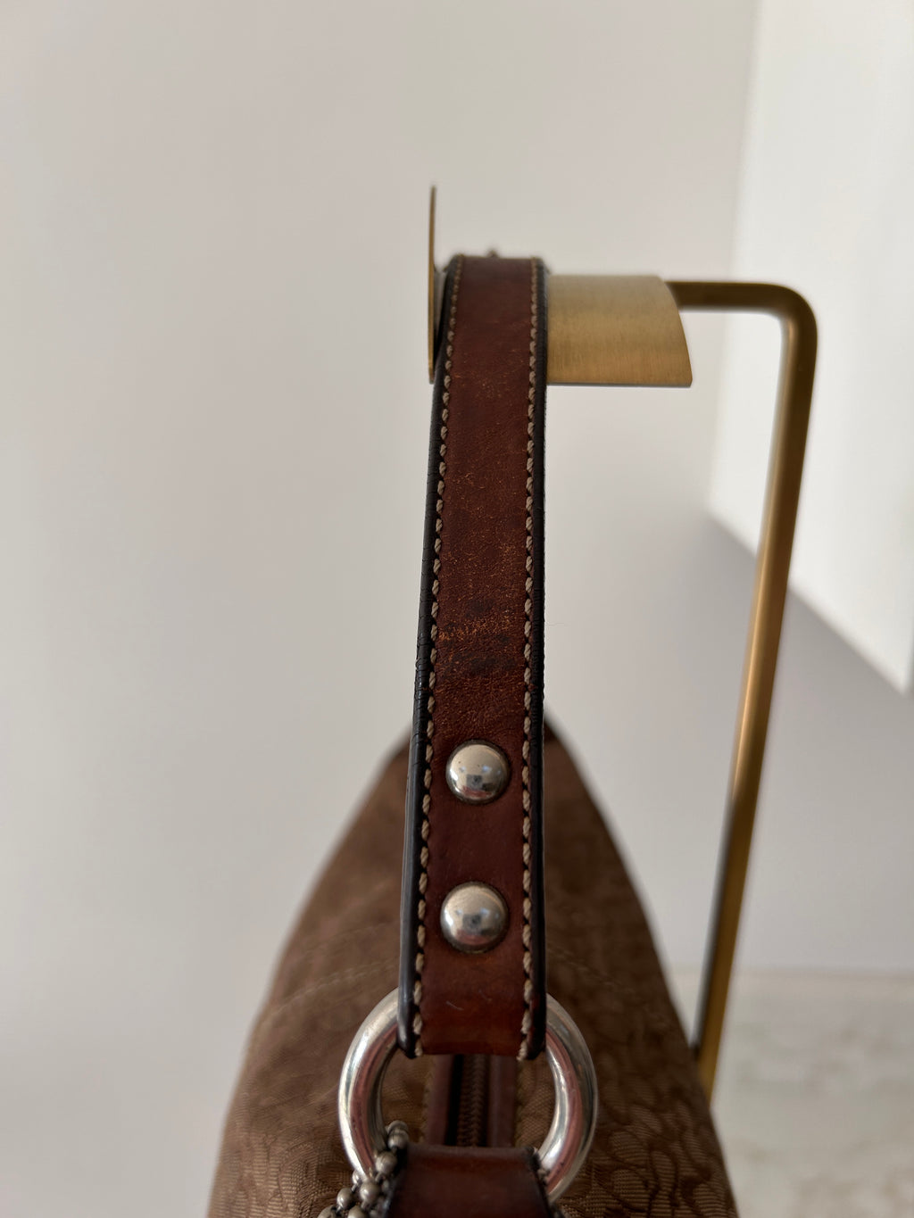 Vintage Coach mini monogram bag