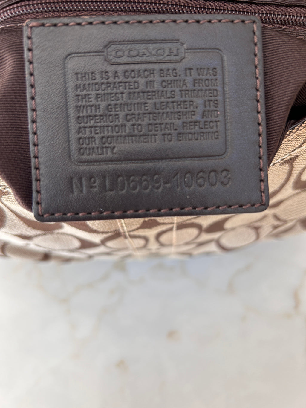 Vintage Coach Soho shoulder bag