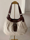 Vintage Coach Soho buckle leather shoulder bag