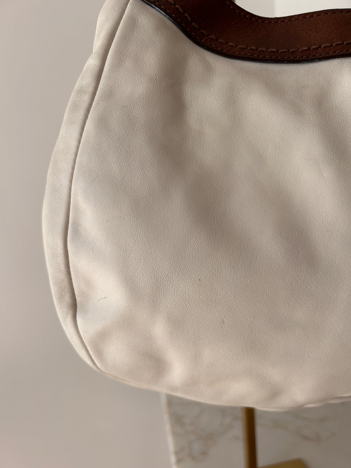 Vintage Coach Soho buckle leather shoulder bag