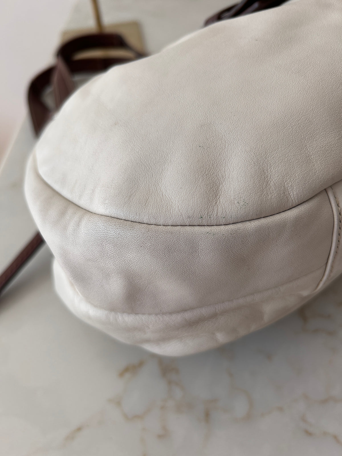 Vintage Coach Soho buckle leather shoulder bag