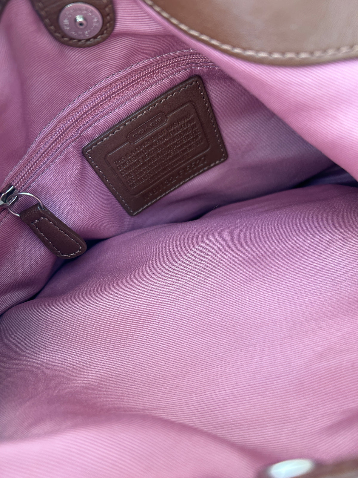Vintage Coach Soho buckle leather shoulder bag