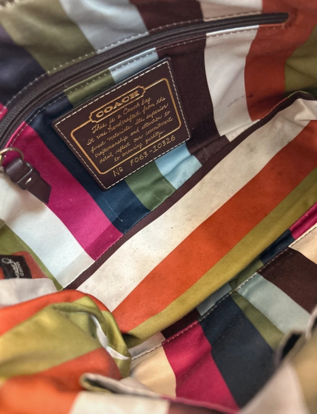 Vintage Coach Legacy shoulder bag