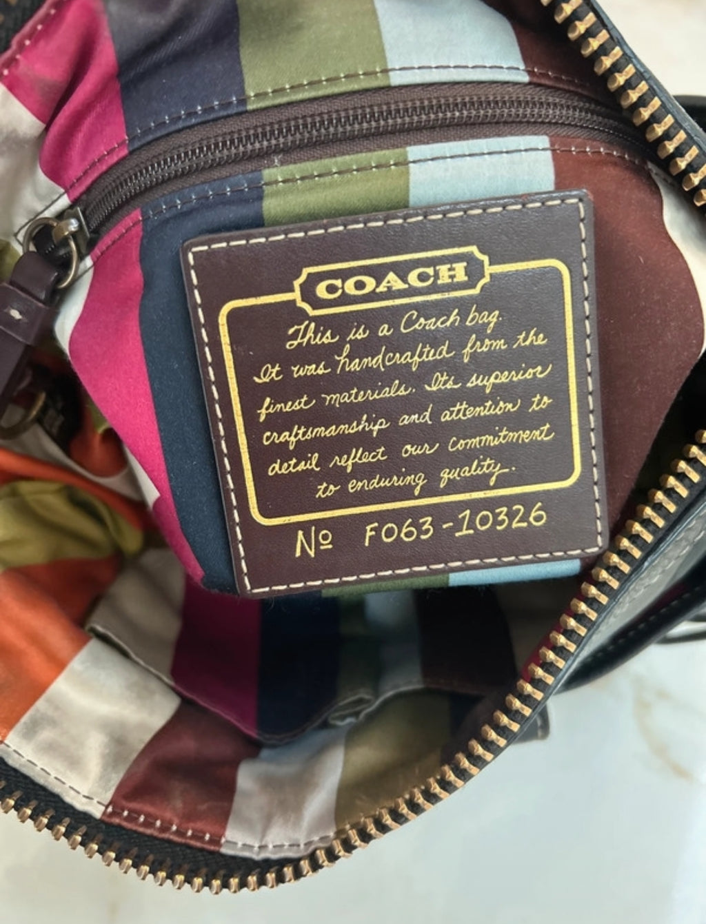 Vintage Coach Legacy shoulder bag