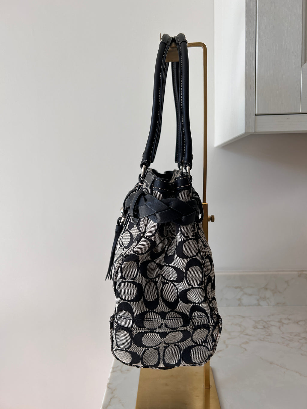 Vintage Coach Hampton shoulder bag