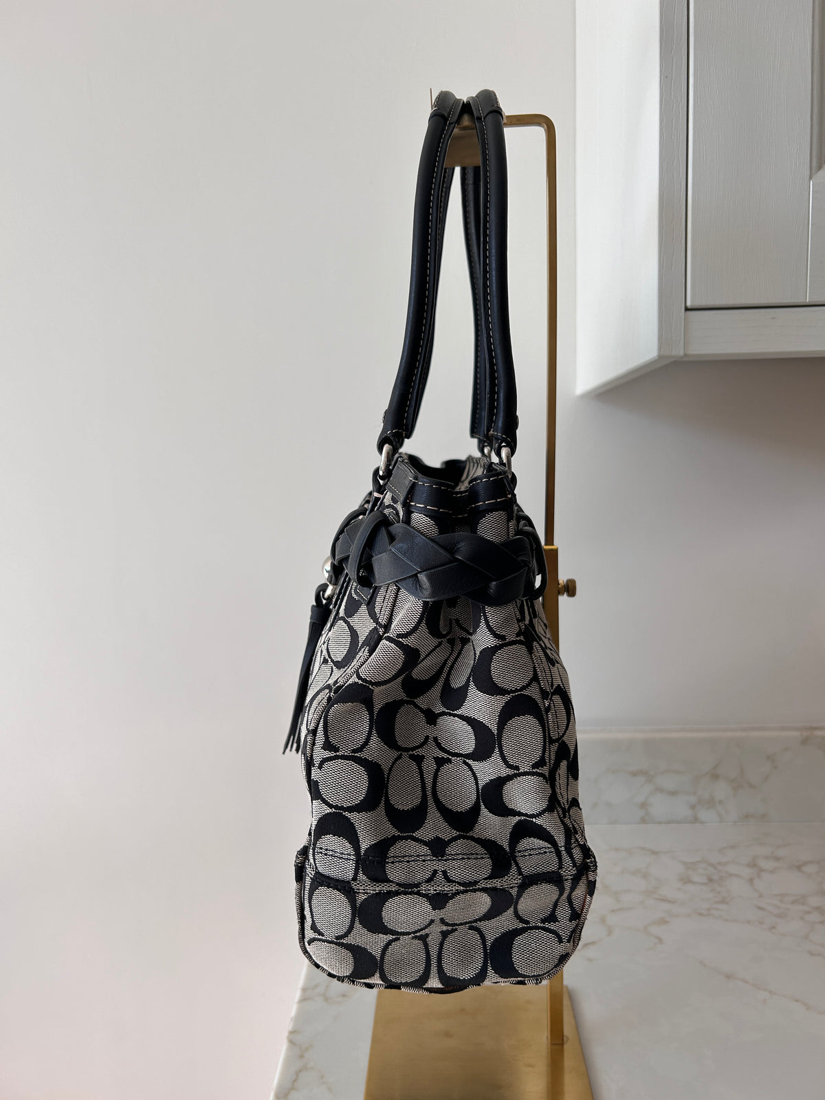 Vintage Coach Hampton shoulder bag