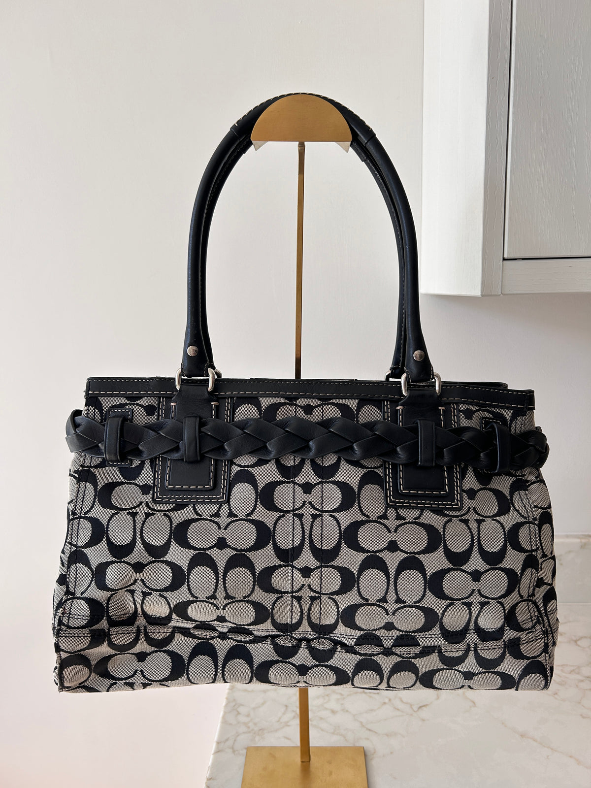 Vintage Coach Hampton shoulder bag