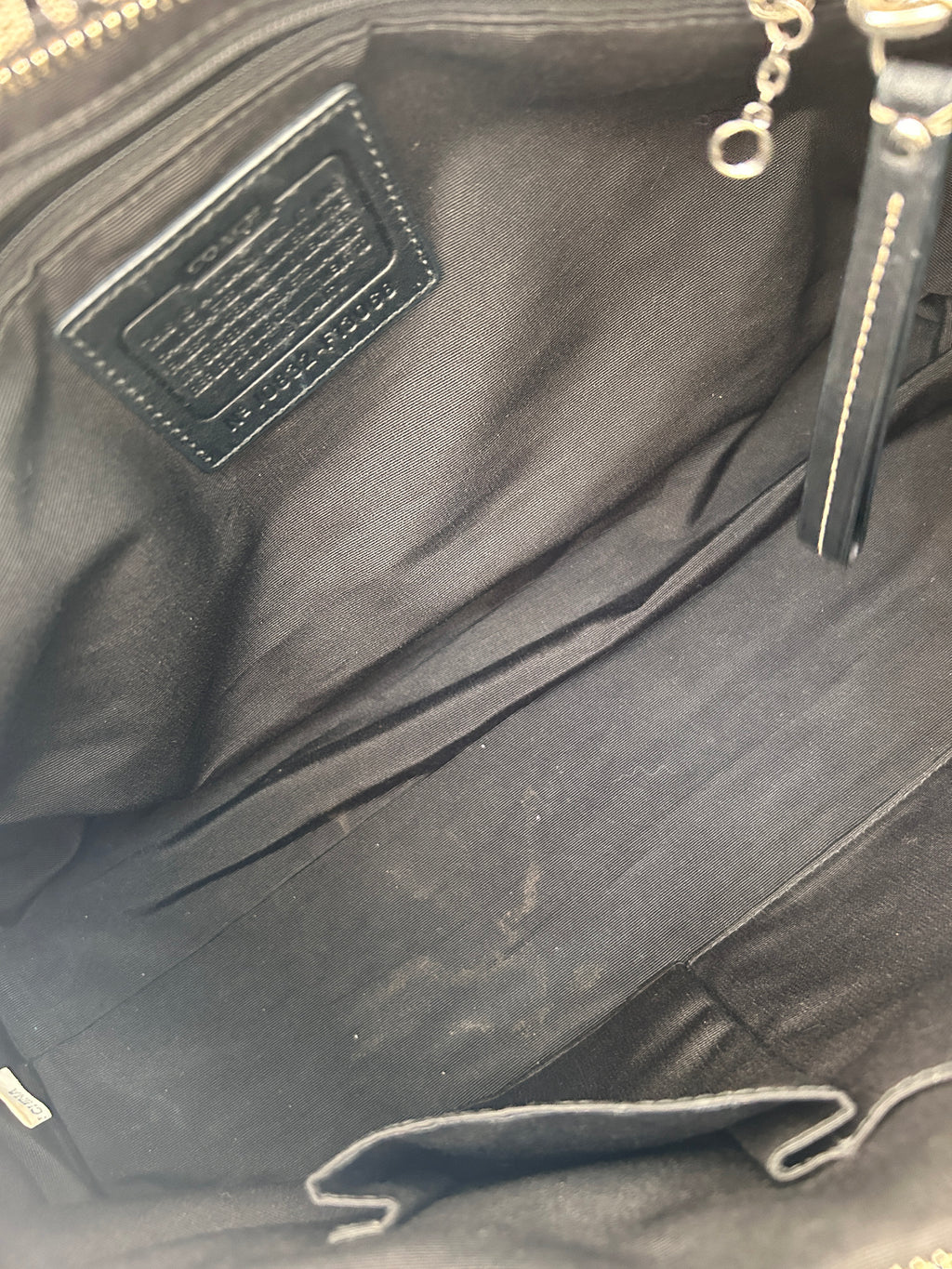 Vintage Coach Hampton shoulder bag