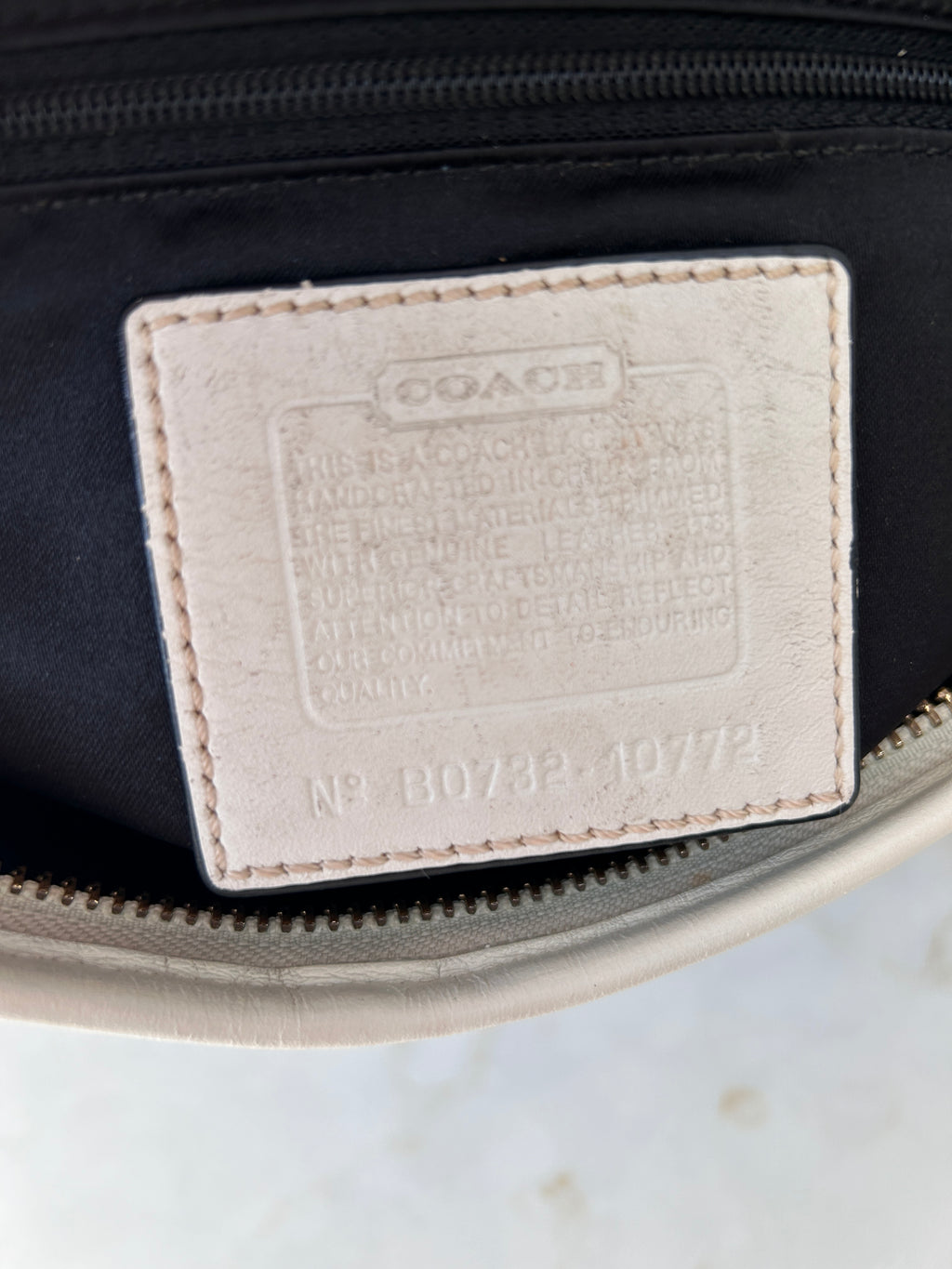Vintage Coach Ergo shoulder bag