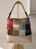 Vintage Coach patchwork bag