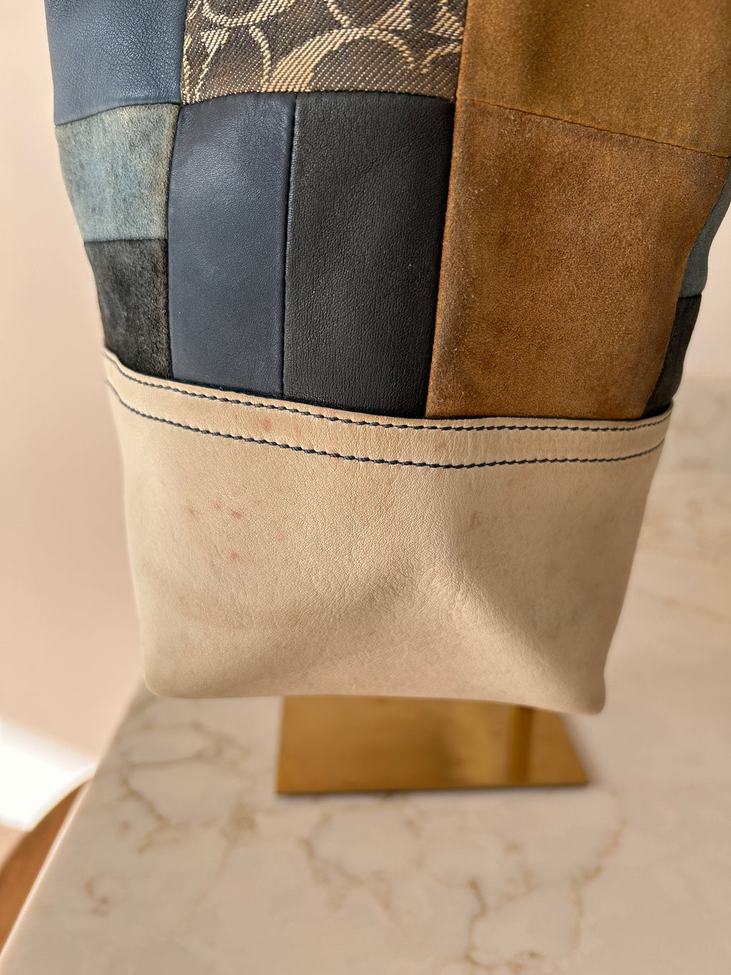Vintage Coach patchwork bag