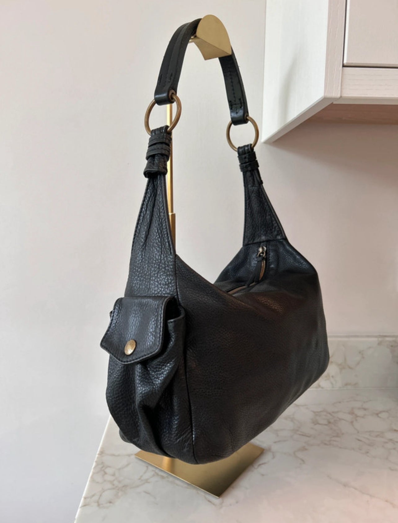 Vintage Miu Miu black shoulder bag
