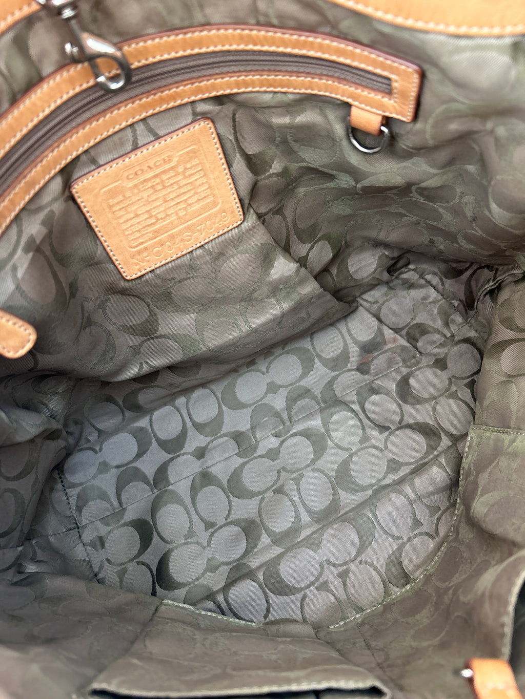 Vintage Coach patchwork bag
