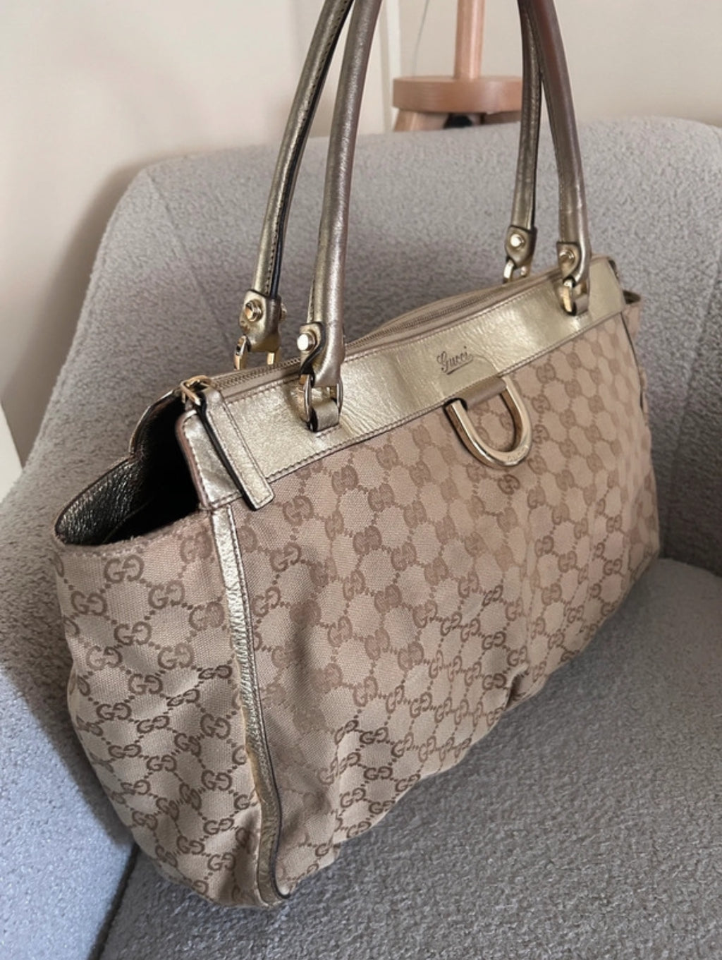 Vintage Gucci Abbey shoulder bag
