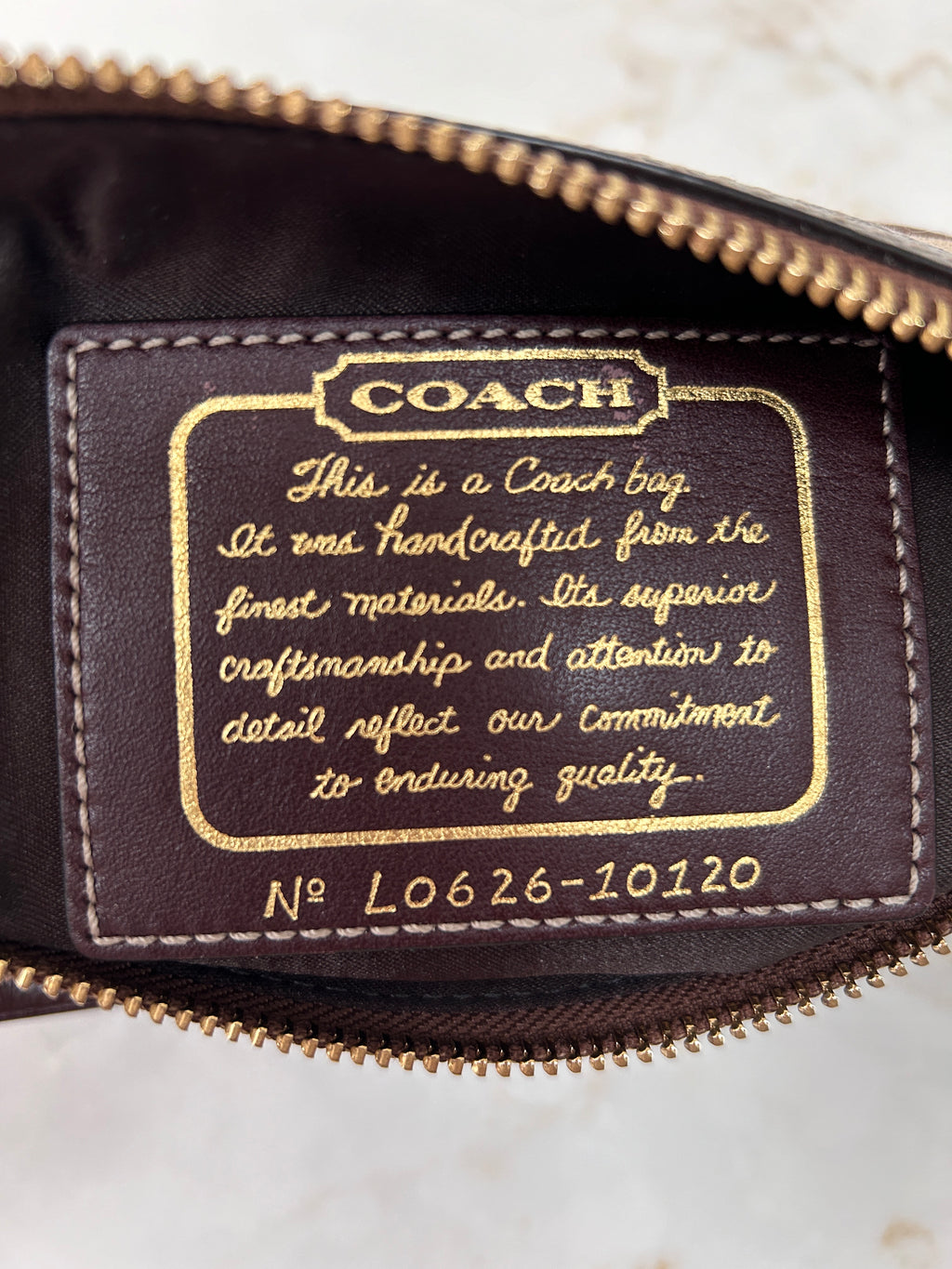 Vintage Coach Limited Edition mini shoulder bag