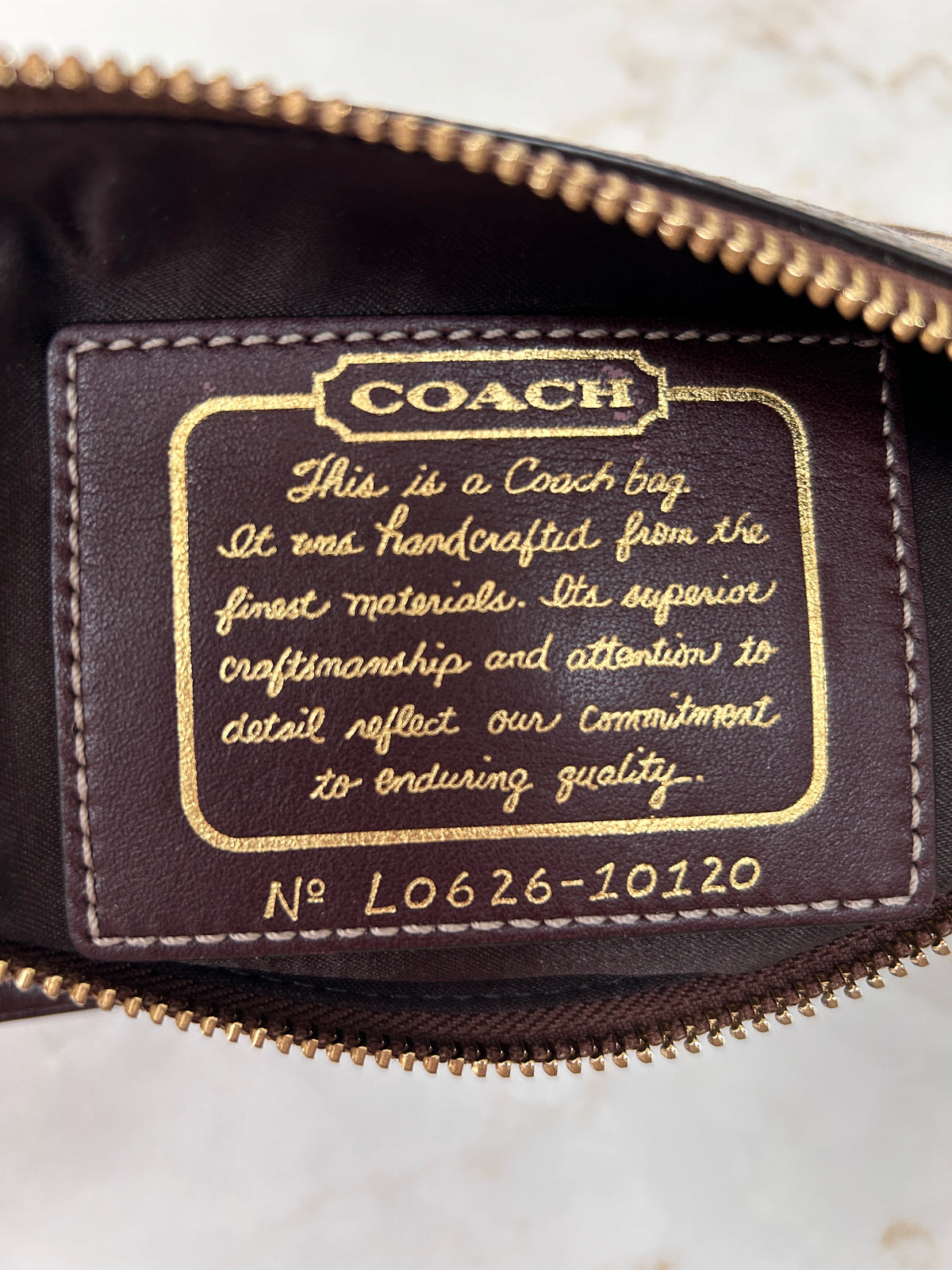 Vintage Coach Limited Edition mini shoulder bag