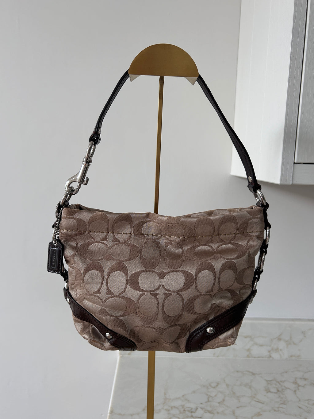 Vintage Coach mini Carly shoulder bag