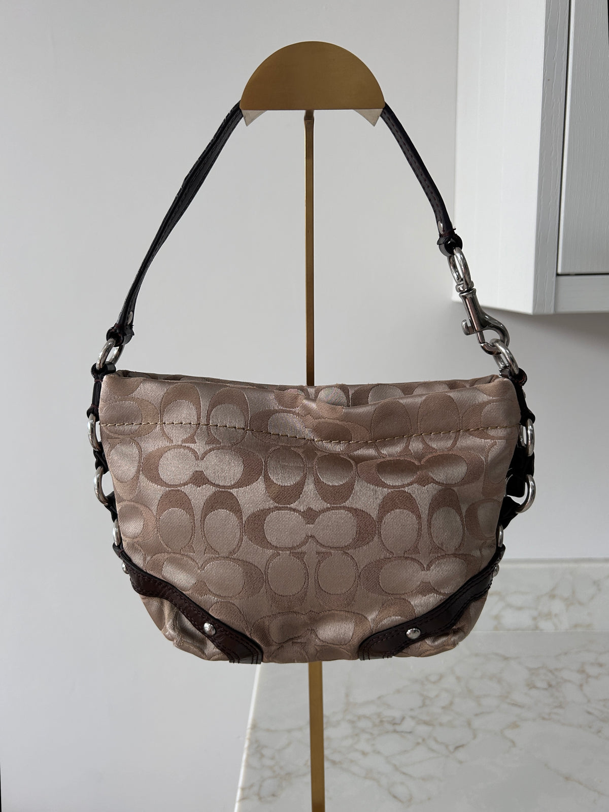 Vintage Coach mini Carly shoulder bag