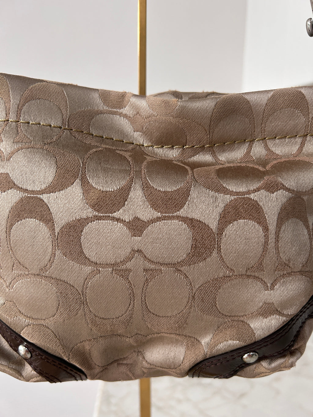 Vintage Coach mini Carly shoulder bag