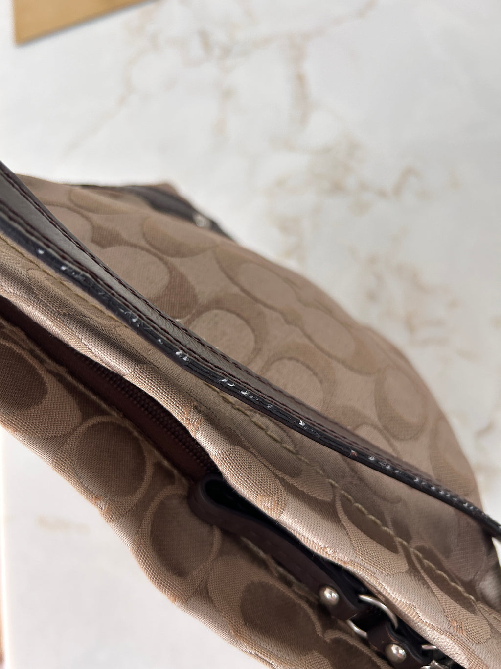 Vintage Coach mini Carly shoulder bag
