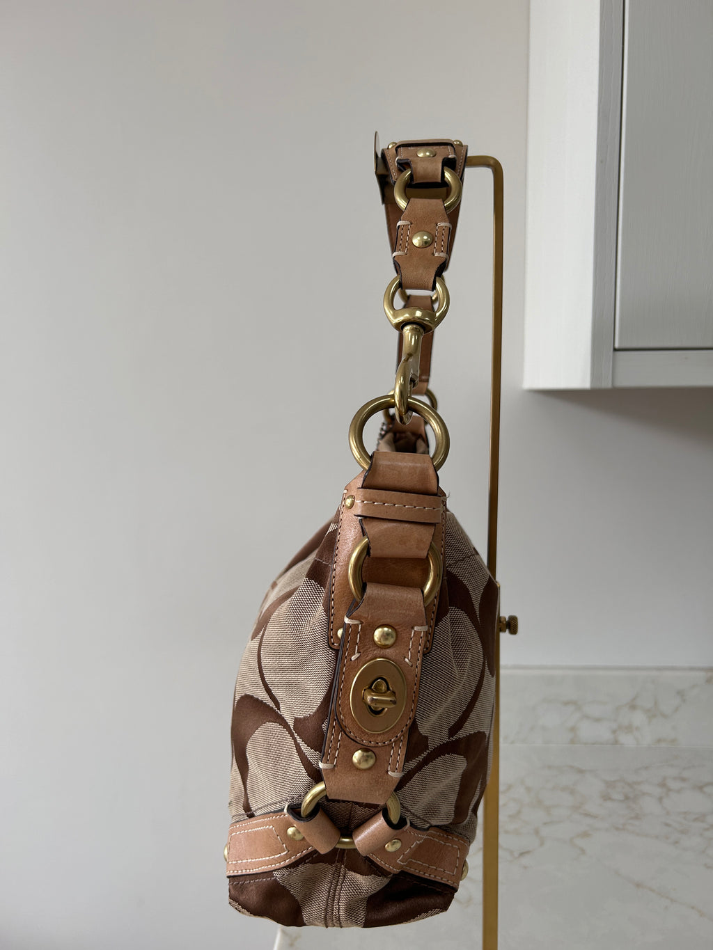 Vintage Coach Carly shoulder bag
