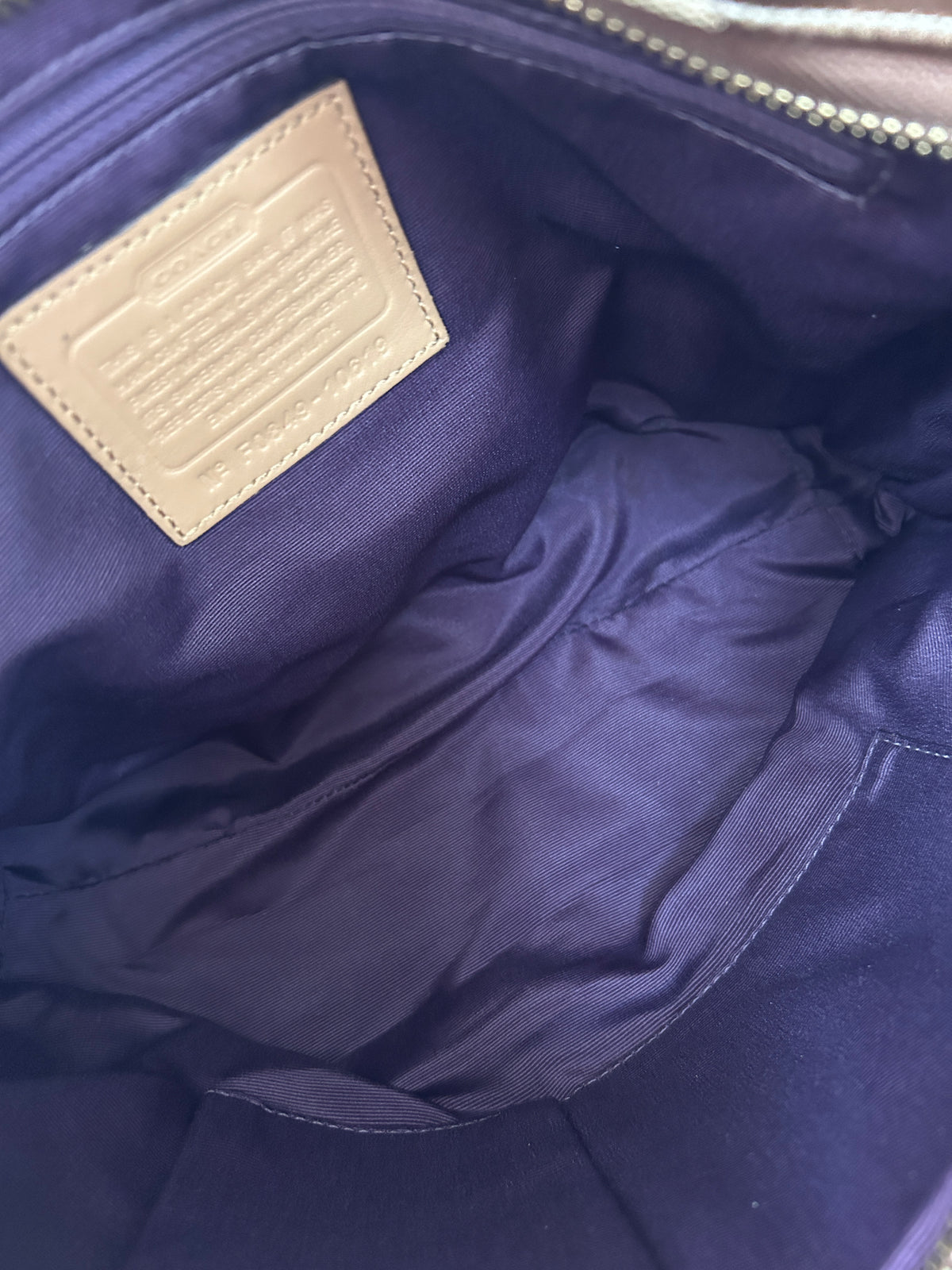 Vintage Coach Carly shoulder bag