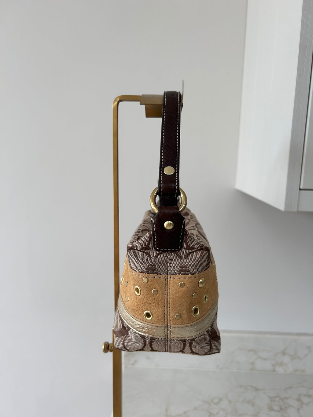 Vintage Coach mini handbag