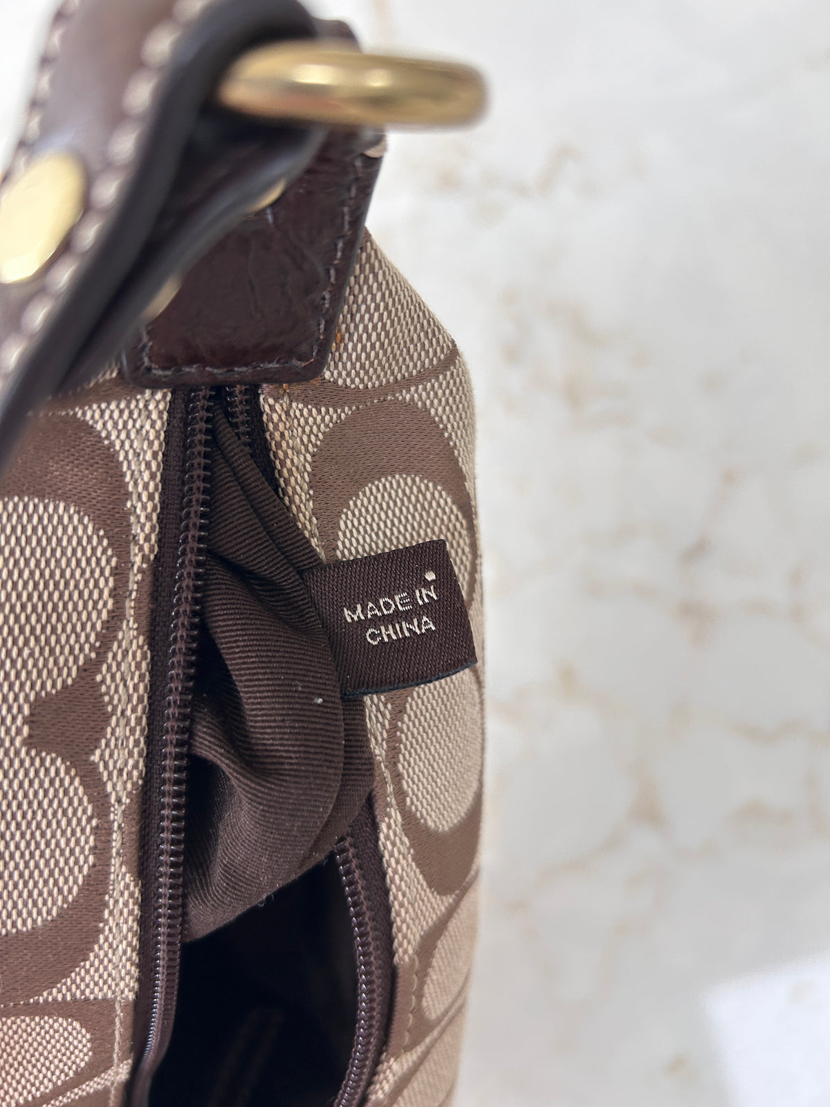 Vintage Coach mini handbag