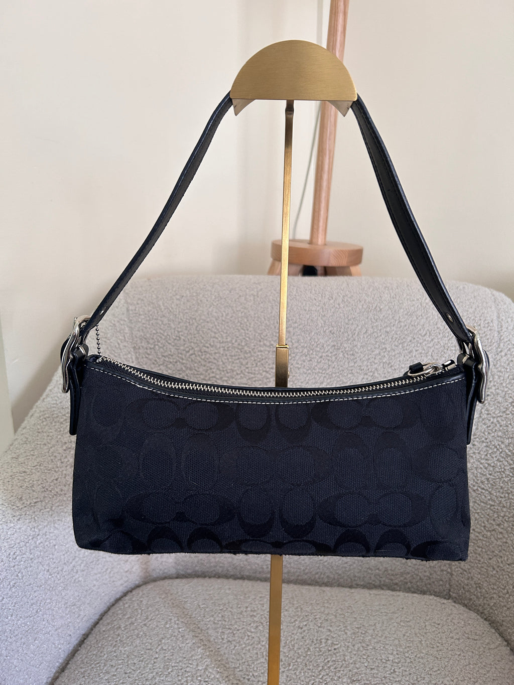 Vintage Coach baguette shoulder bag