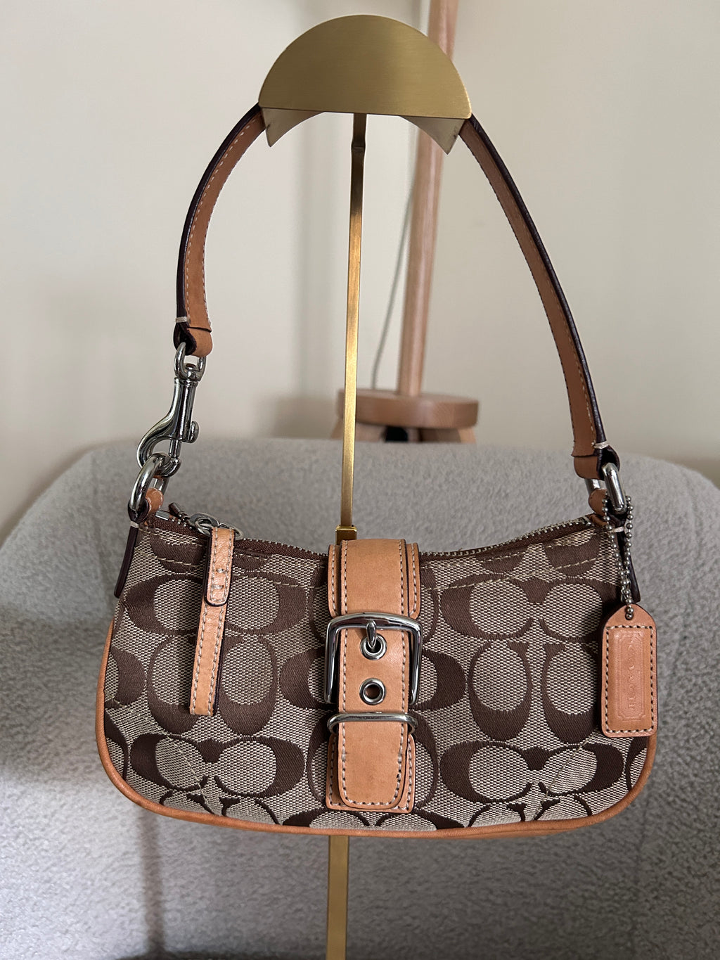 Vintage Coach mini shoulder bag