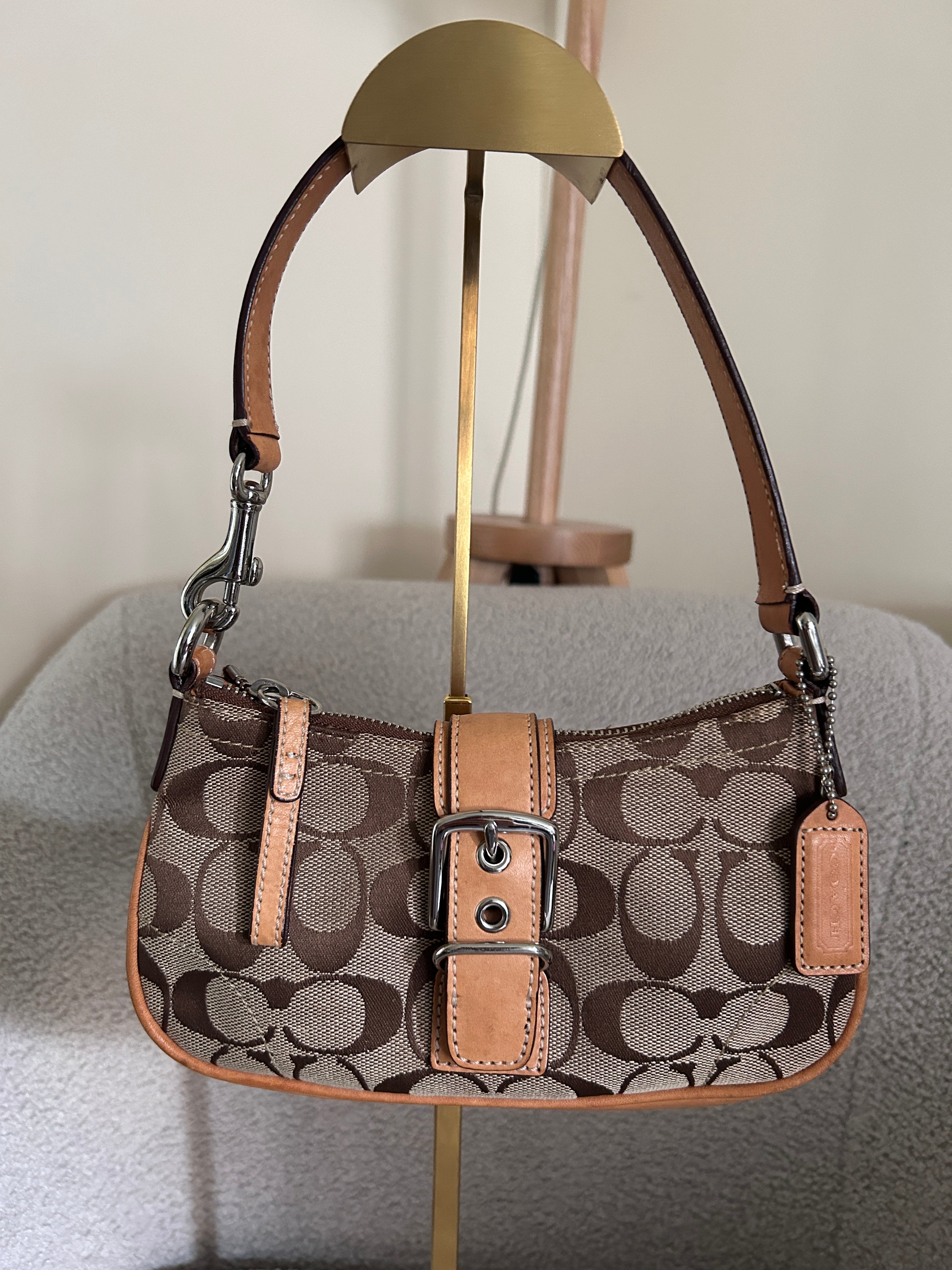 Vintage Coach mini shoulder bag