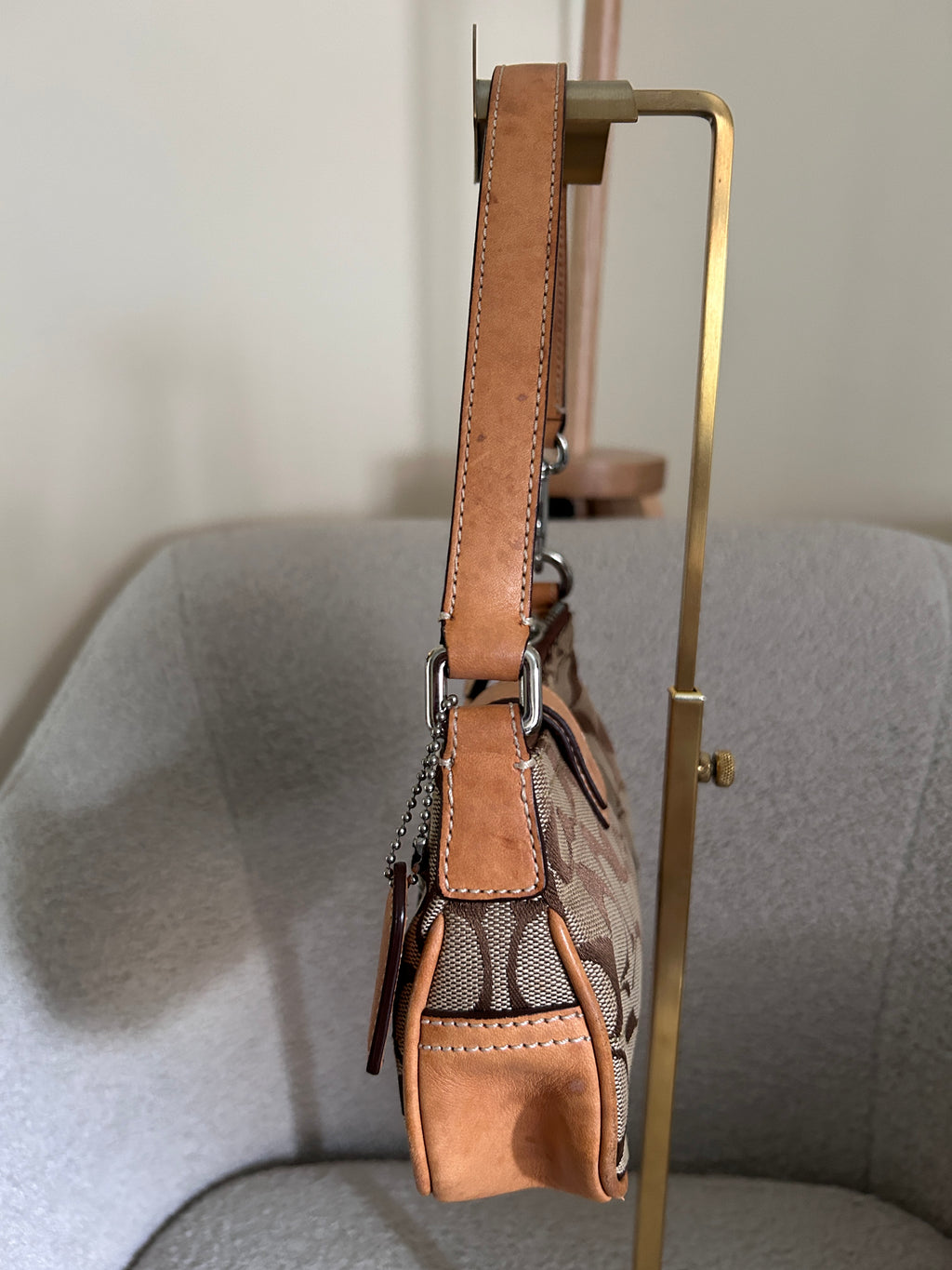 Vintage Coach mini shoulder bag