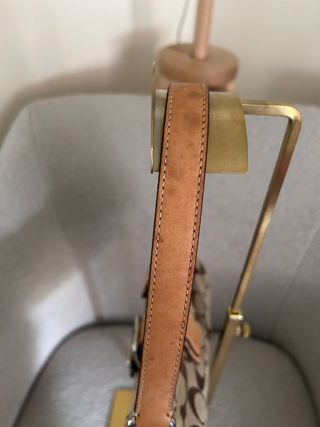 Vintage Coach mini shoulder bag