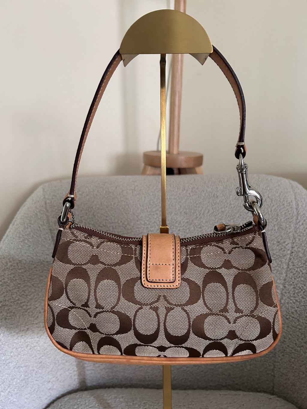 Vintage Coach mini shoulder bag