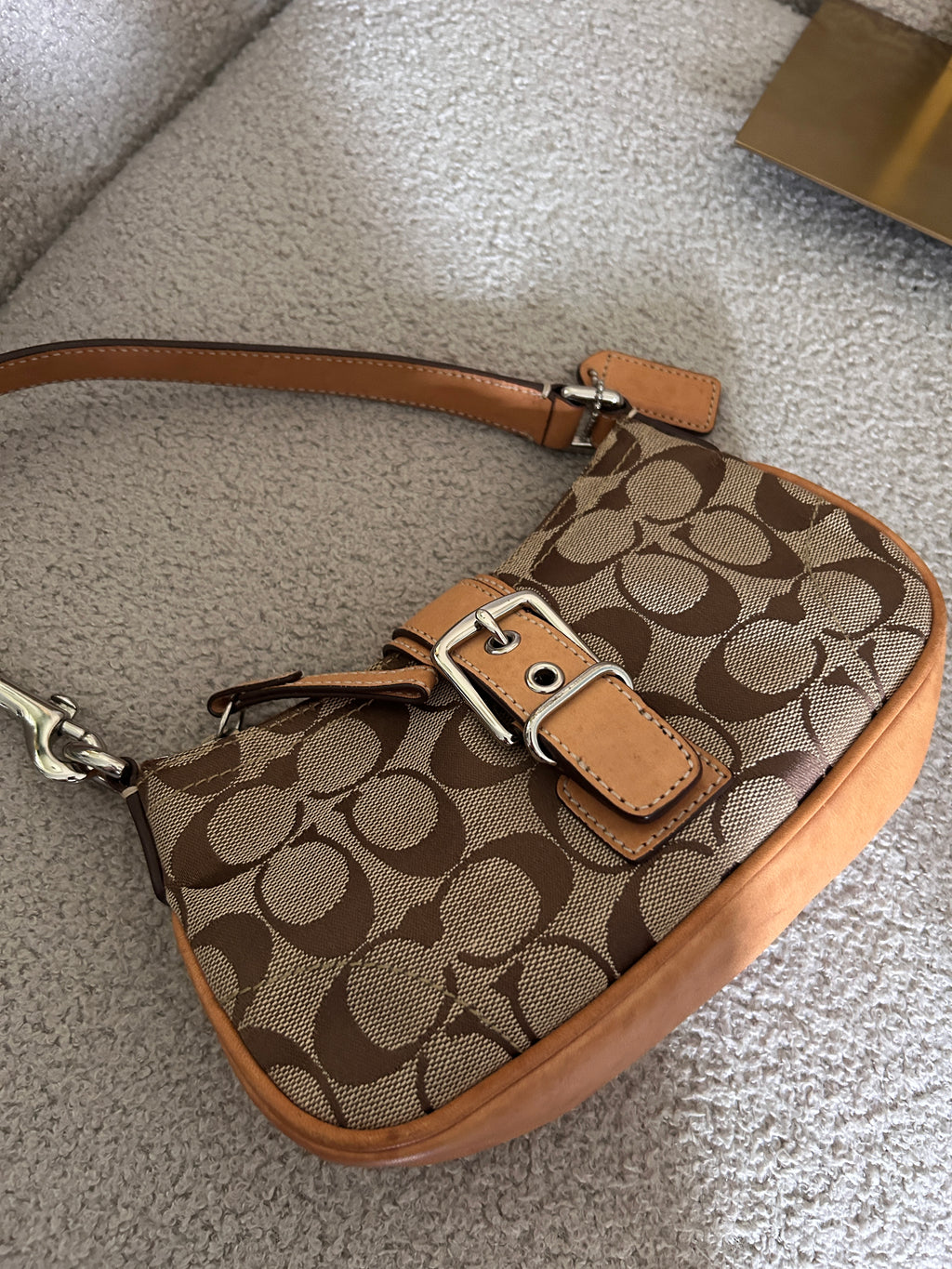 Vintage Coach mini shoulder bag