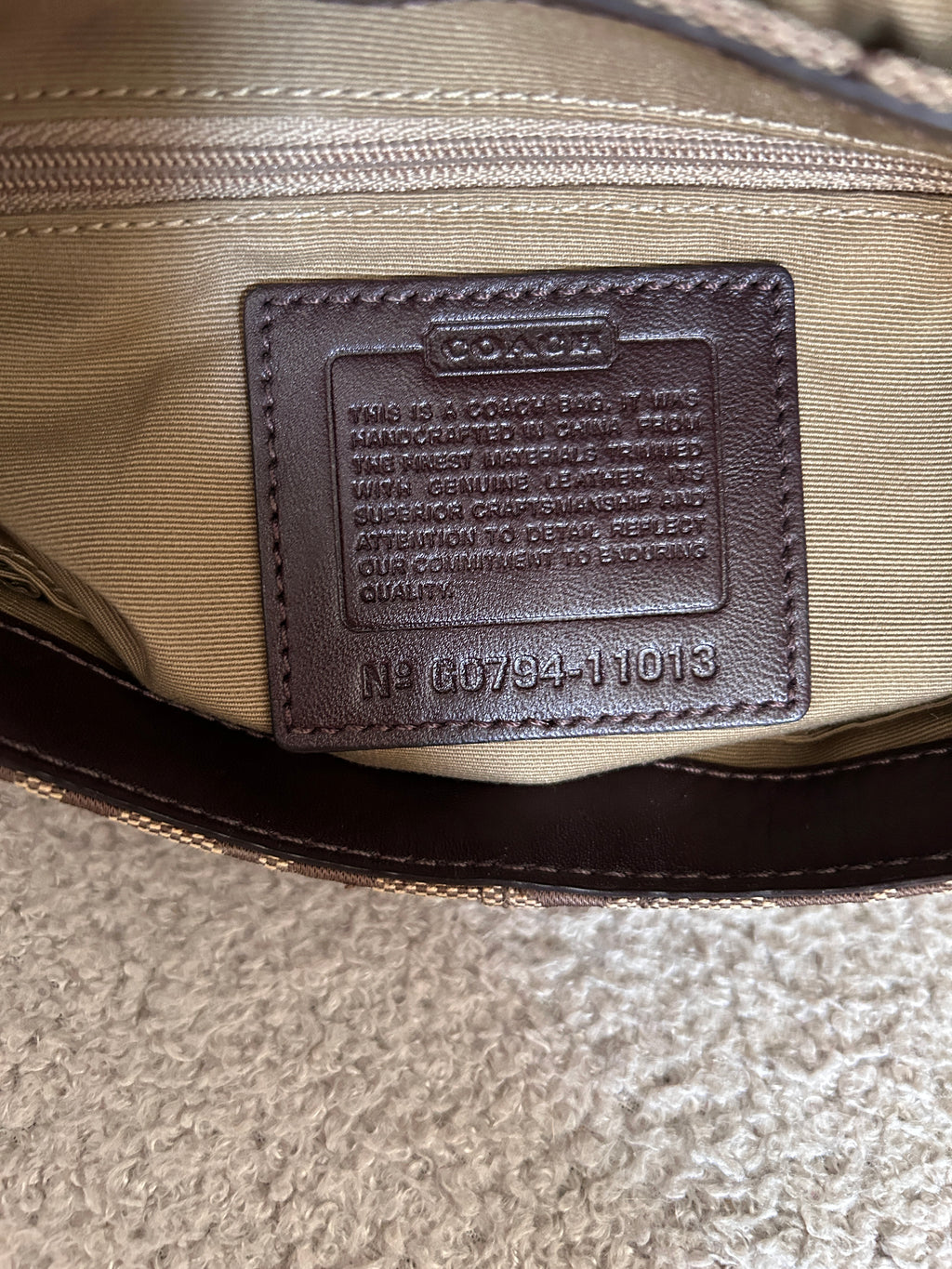 Vintage Coach Chelsea shoulder bag