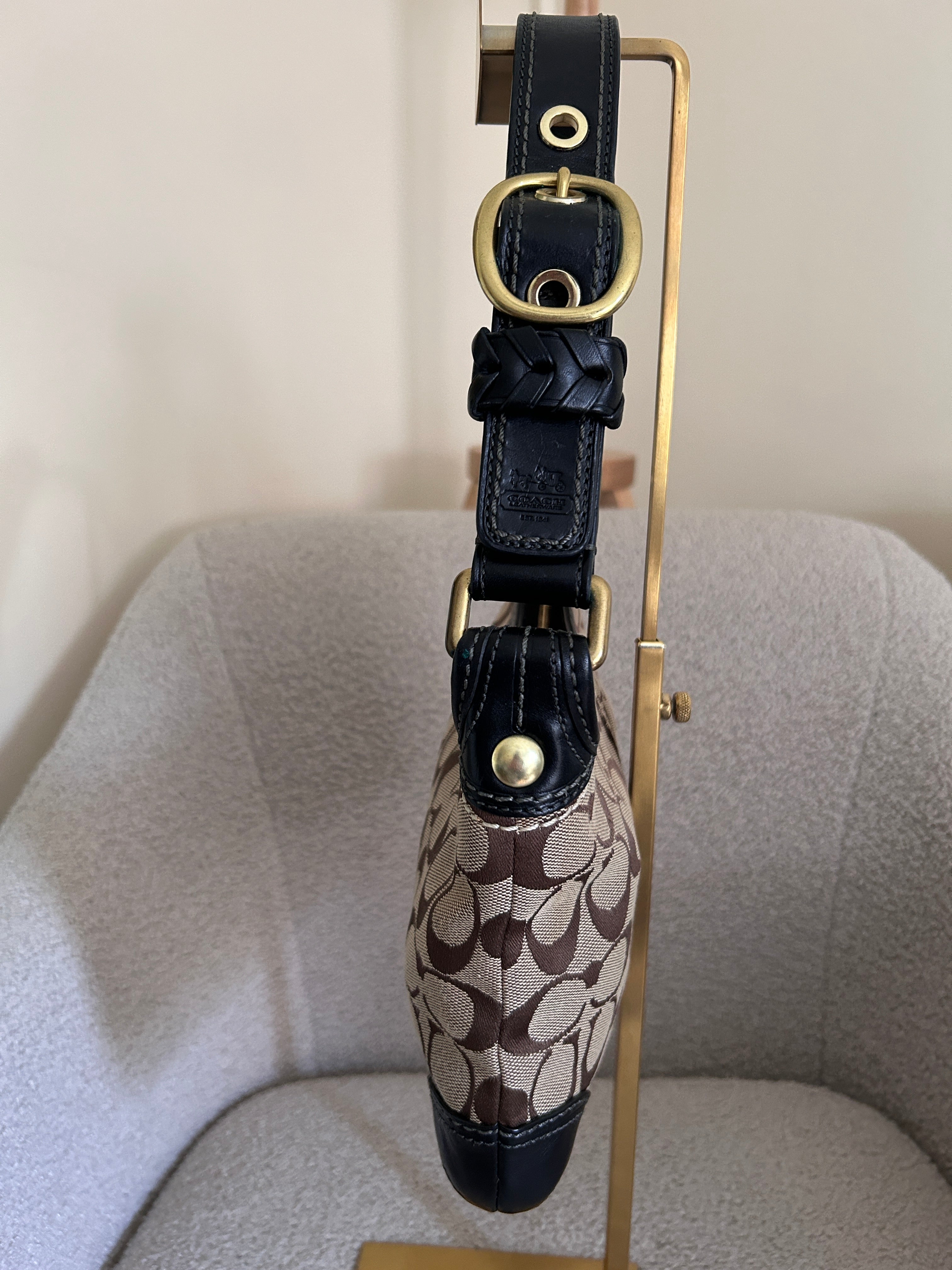 Vintage Coach Bleeker shoulder bag