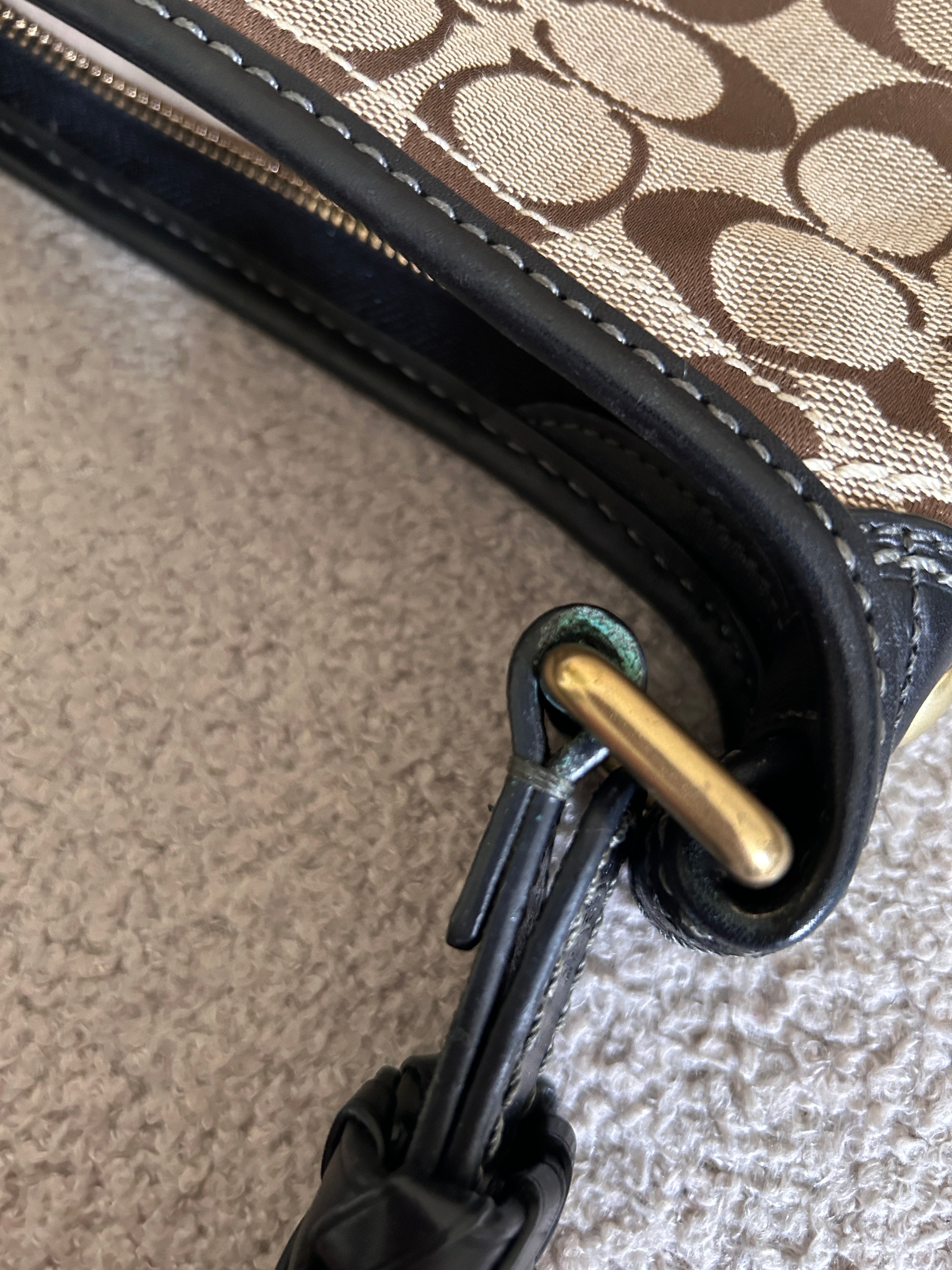 Vintage Coach Bleeker shoulder bag