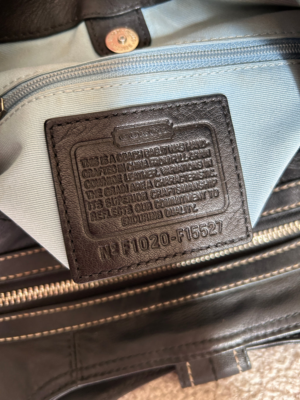 Vintage Coach Soho shoulder bag