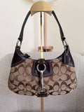 Vintage Coach mini Hampton shoulder bag