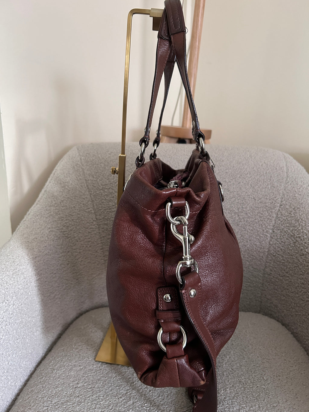Vintage Coach Ashley tote bag