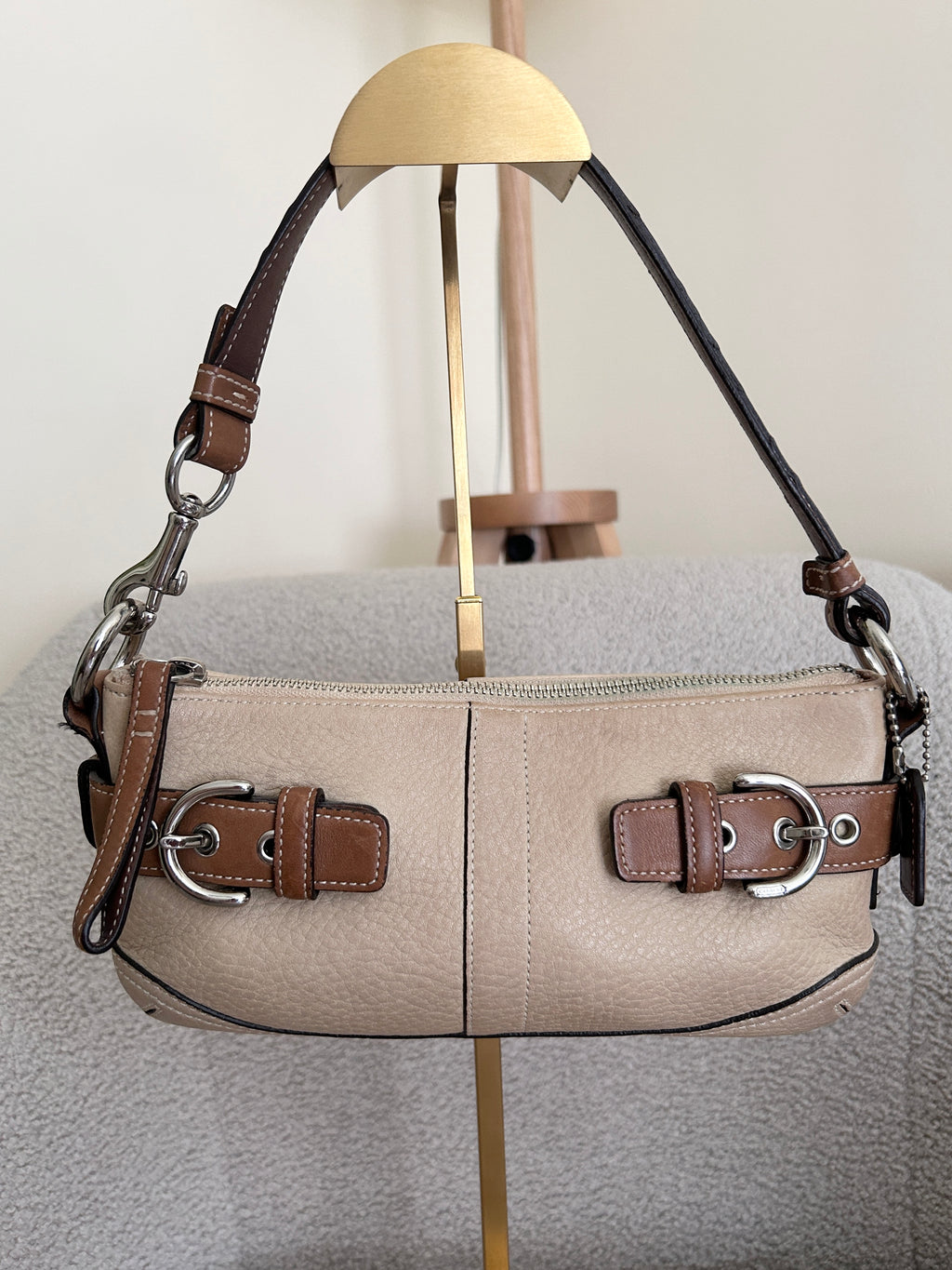Vintage Coach mini Soho buckle shoulder bag