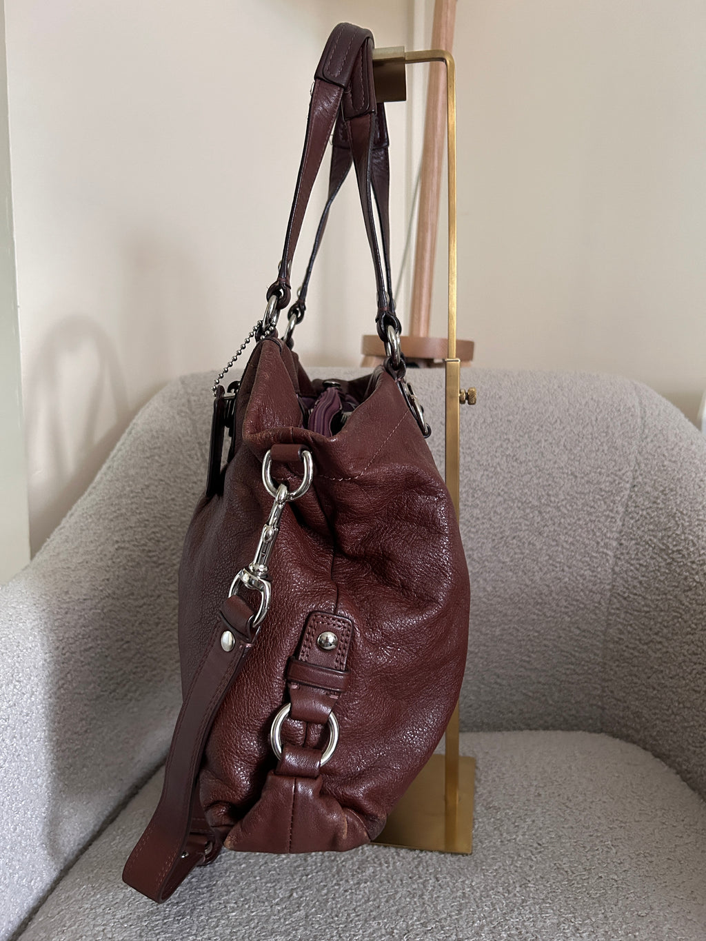 Vintage Coach Ashley tote bag