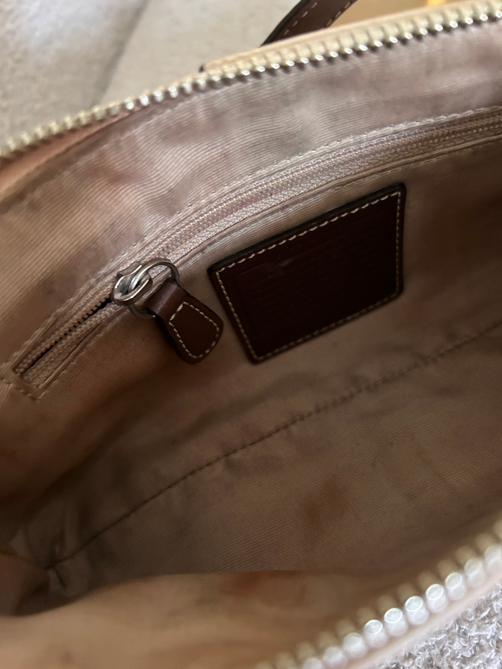 Vintage Coach mini Soho buckle shoulder bag